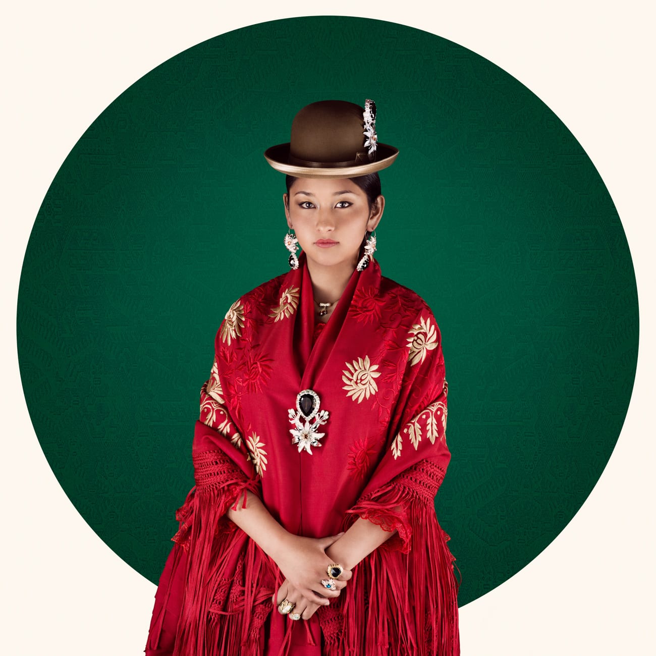 Photograph of a Cholita