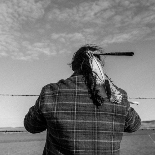 Indigenous Man Praying