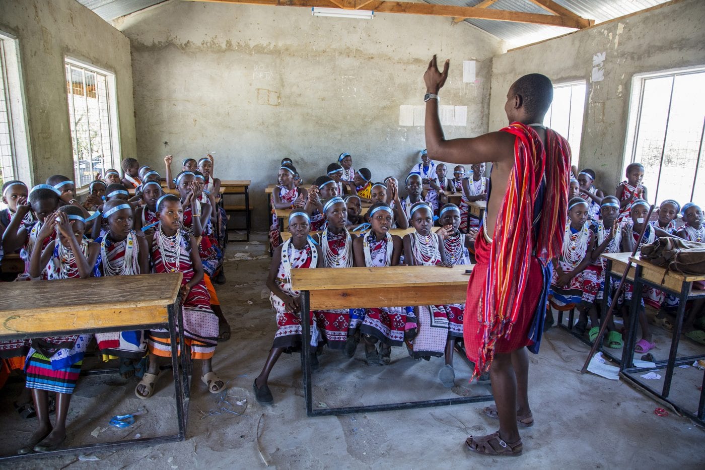 Maasai School Class
